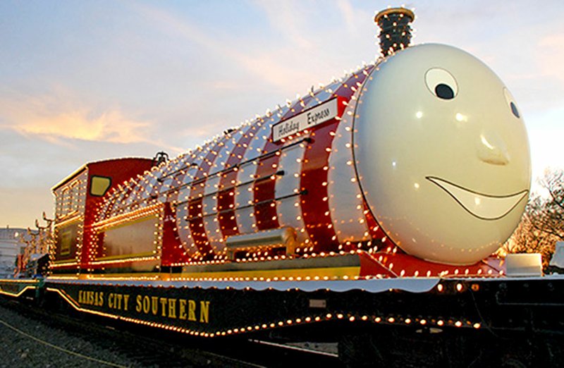 Festive holiday train set to make first Arkansas stop today