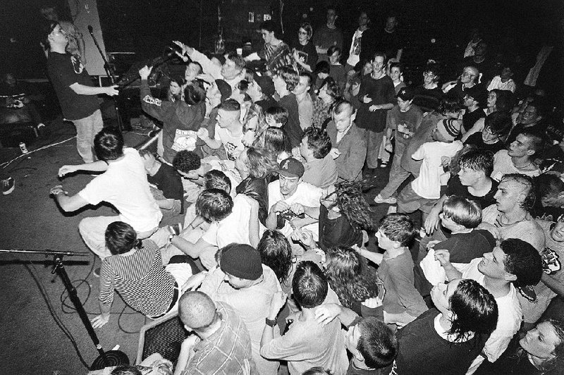 Black Flag 1980s Punk Rock Show In Chicago Photograph by 
