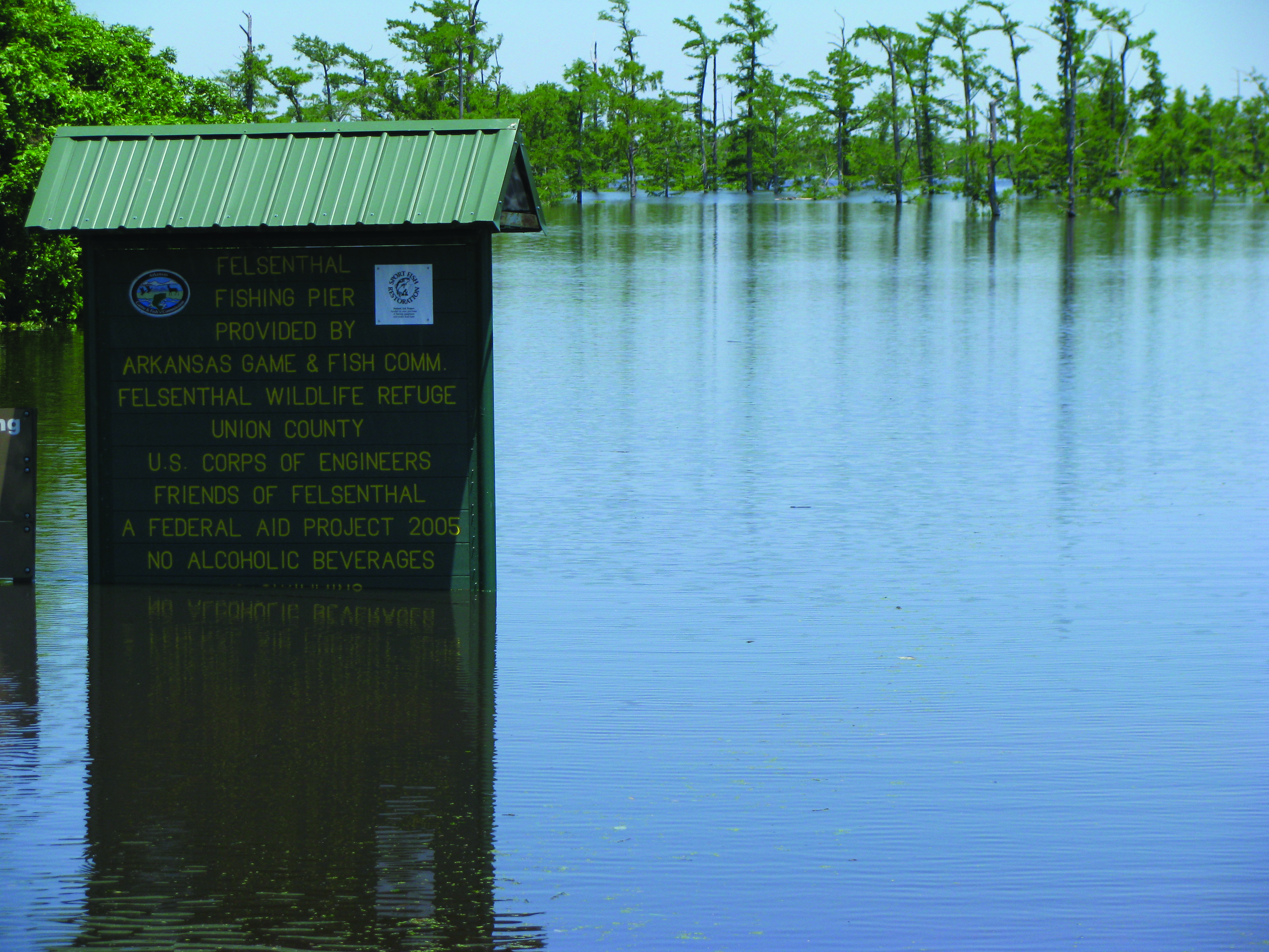 El Dorado News Times Flooding Continues In Felsenthal