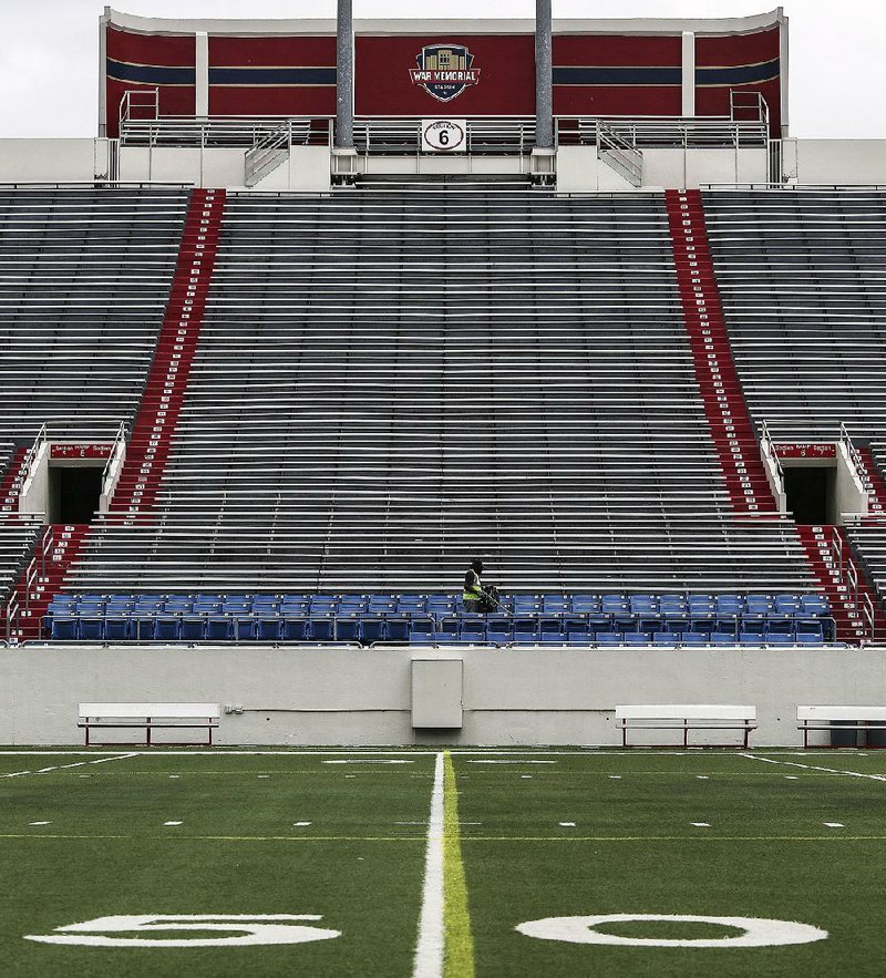 War Memorial Stadium Little Rock Arkansas Seating Chart