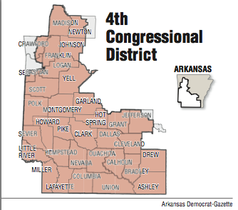 Foes in Arkansas congressional race share rosy view of Trump