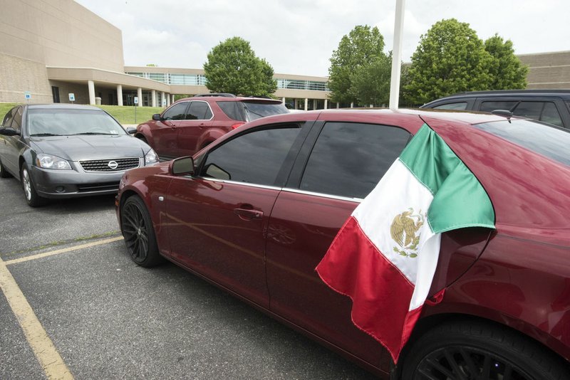 Rogers High School Bans Flags From Parking Lot