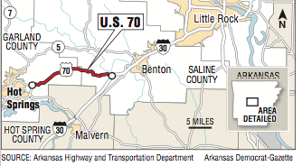 After delay, widened highway connecting I-30, Hot Springs to open lanes ...