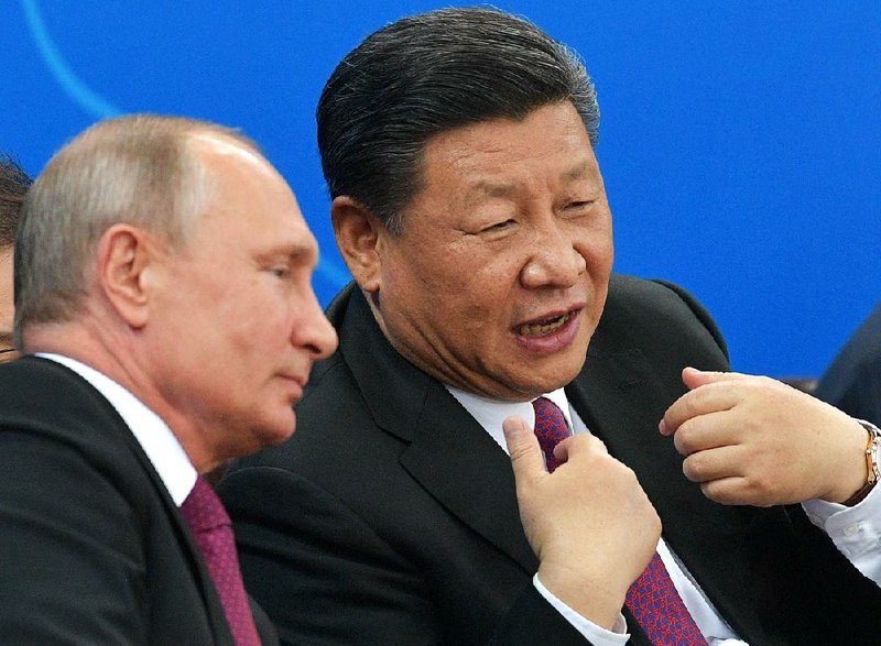 Russia, China praise partnership