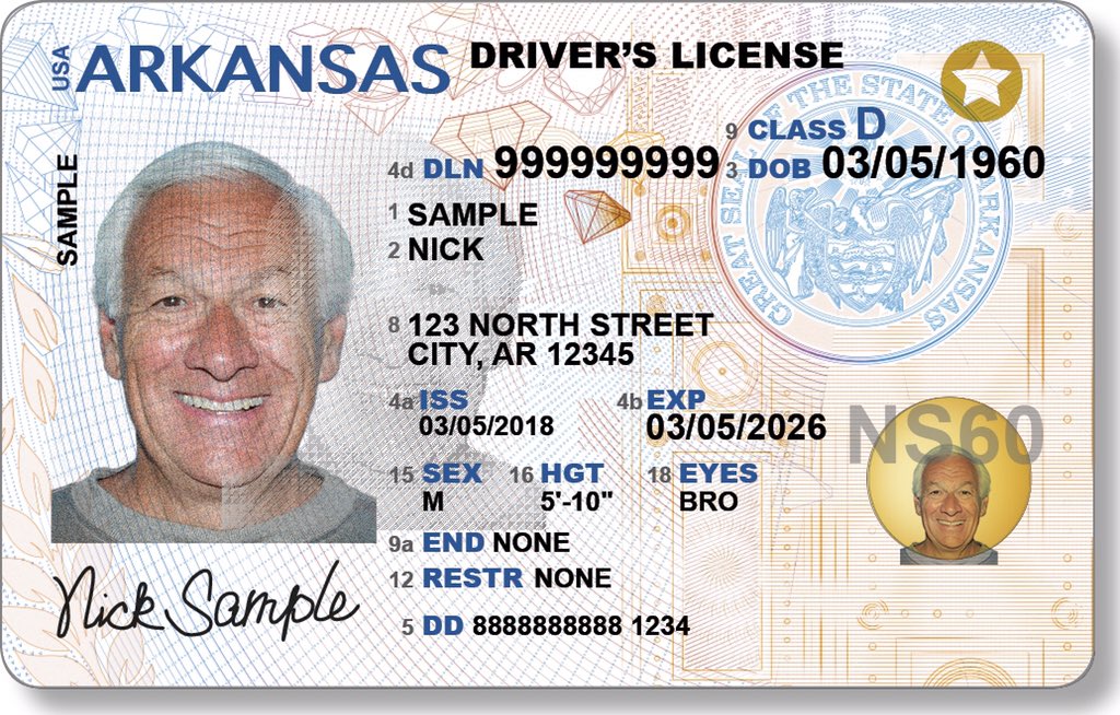 Arkansas redesigns driver's licenses NWADG