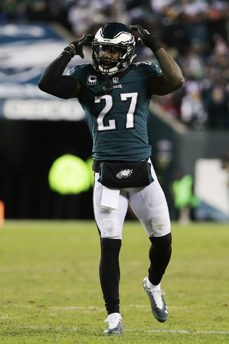 Philadelphia Eagles Safety Malcolm Jenkins looks on during the game