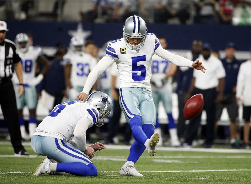 Cowboys turn to untested kicker