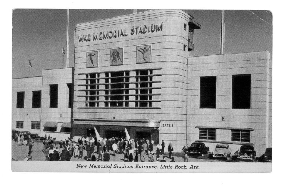 A real football stadium: Razorbacks' tradition of playing in Little