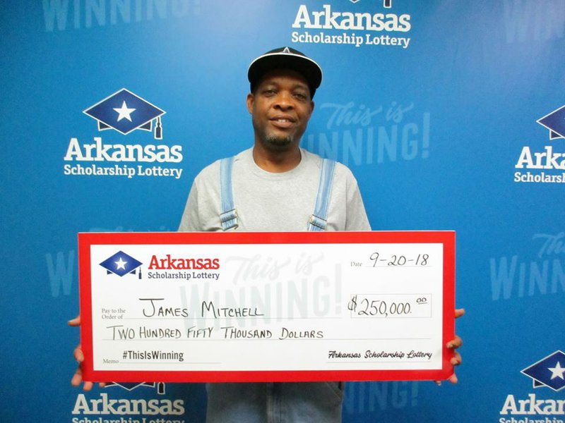 Arkansan wins lottery off $250,000 ticket $10 scratch-off