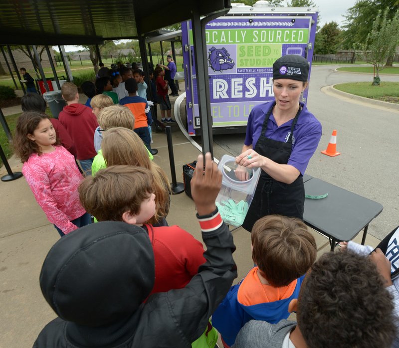 Students Excited About Food Truck Stop