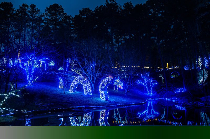 Arkansas Sightseeing 9 Cities In State With Holiday Light Displays