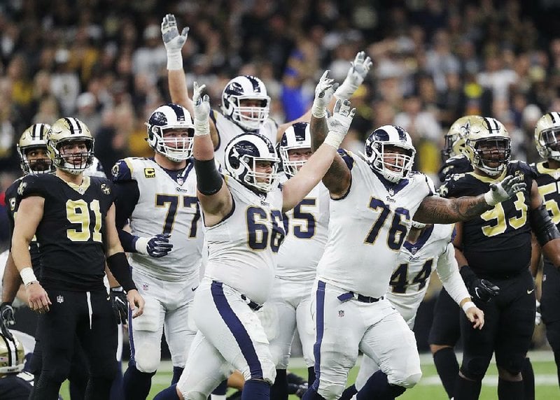 Rams going to Super Bowl LIII, while Saints upset about controversial  non-call late in game