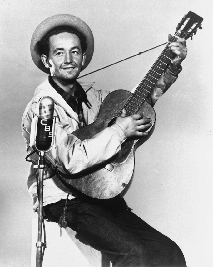 Woody Guthrie wrote â€œThis Land Is Your Landâ€ in response to Irving Berlinâ€™s â€œGod Bless America.â€ (AP)