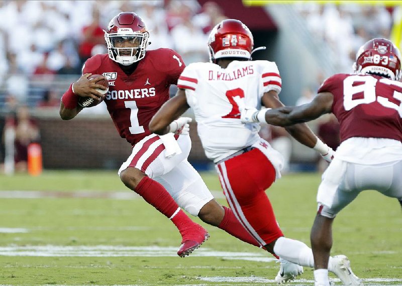 Hurts Has 6 Tds In Oklahoma Win