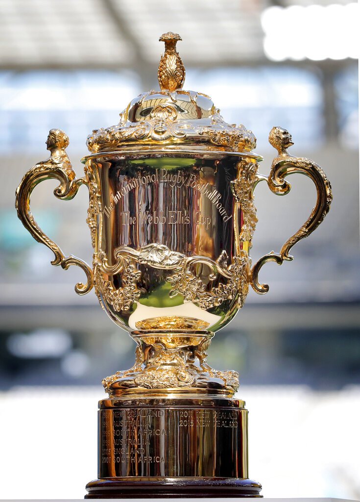 what is the rugby world cup trophy worth