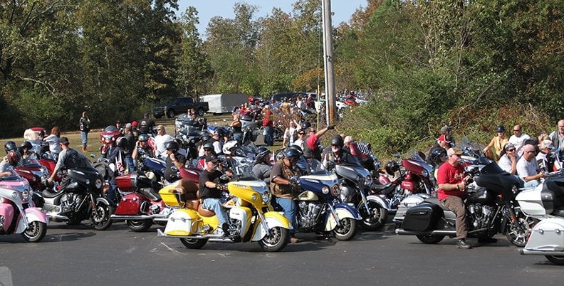 (videos) Indian motorcycle parade sets Guinness World Record