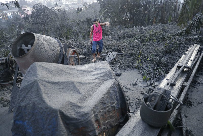 Lava Gushes From Philippine Volcano As Ash Spreads To Manila