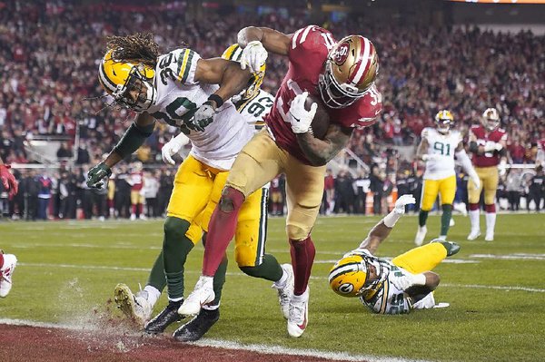NFC CHAMPIONSHIP: Mostert runs wild as 49ers rout Packers