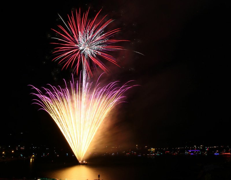Hamilton fireworks display May 24