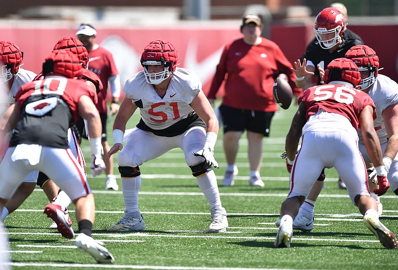 WholeHogSports - VIDEO: Pittman, players recap Razorback football spring  scrimmage