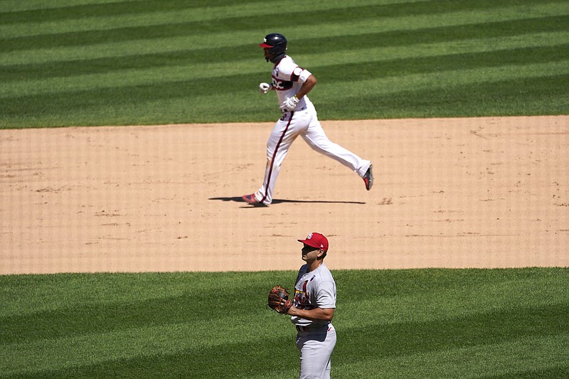 Franmil Reyes homers twice, Indians top St. Louis Cardinals 7-2