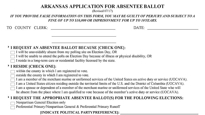 Clerks Office Preparing Absentee Ballot Envelopes