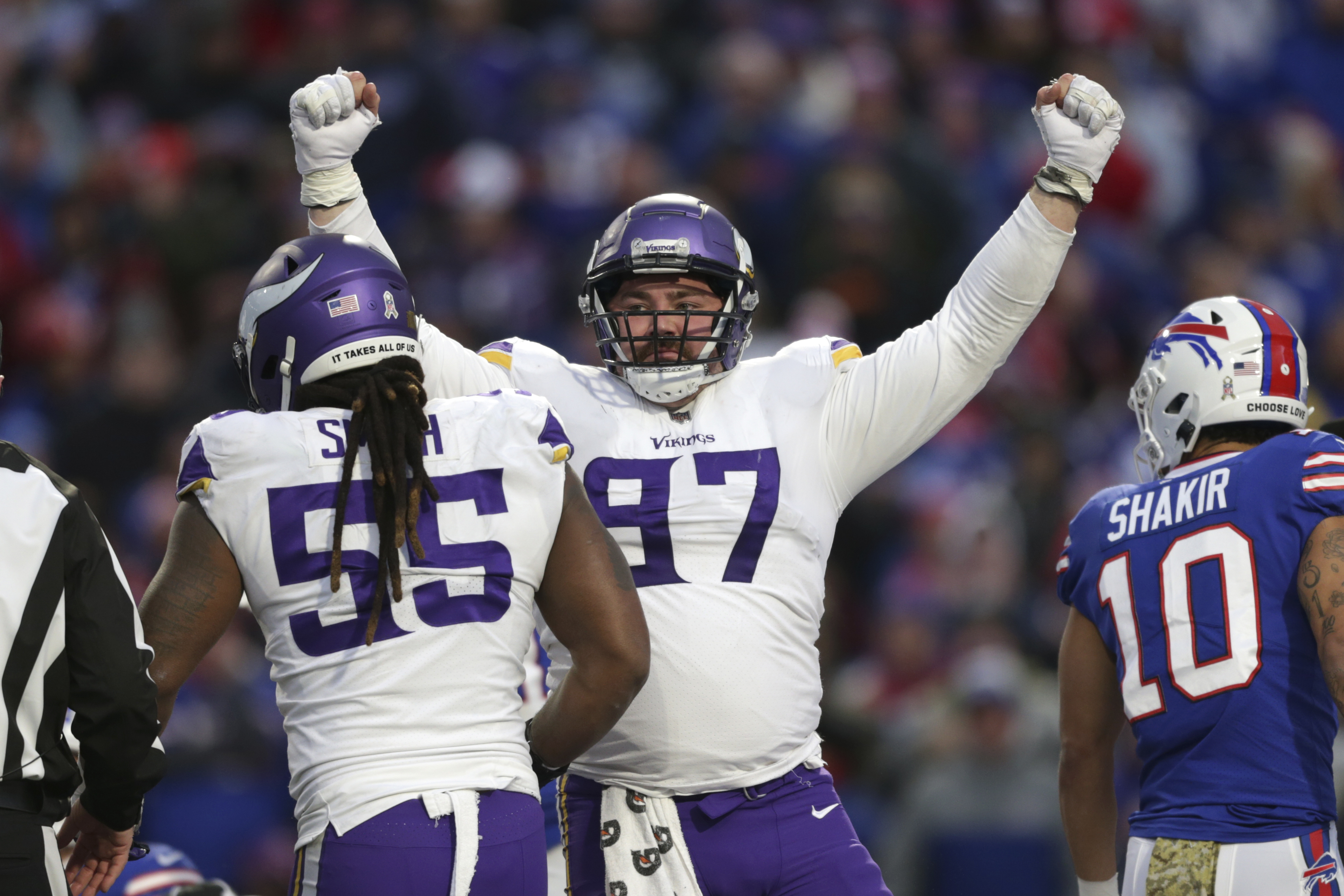 The Vikings are in control of the NFC North by a large margin