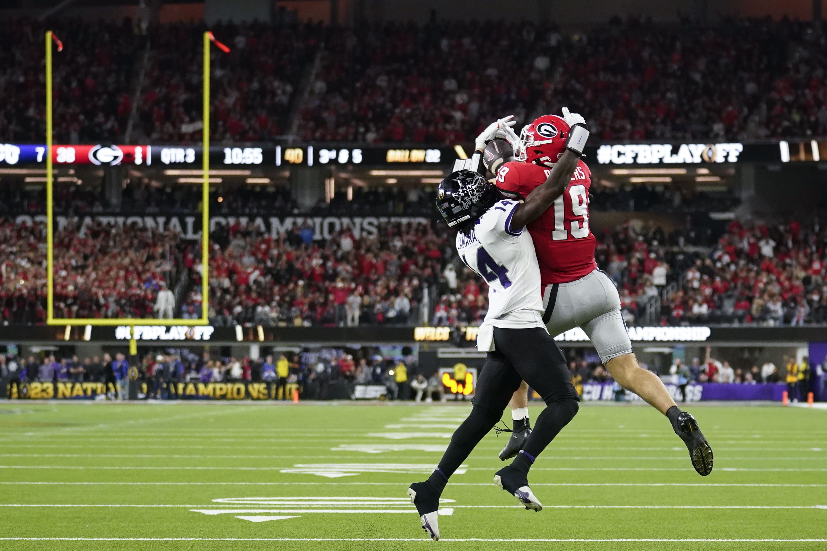 Georgia, TCU an unlikely College Football Playoff title game pair