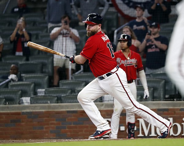 Brian McCann's bases-loaded single in 9th lifts Atlanta Braves past Miami  Marlins 